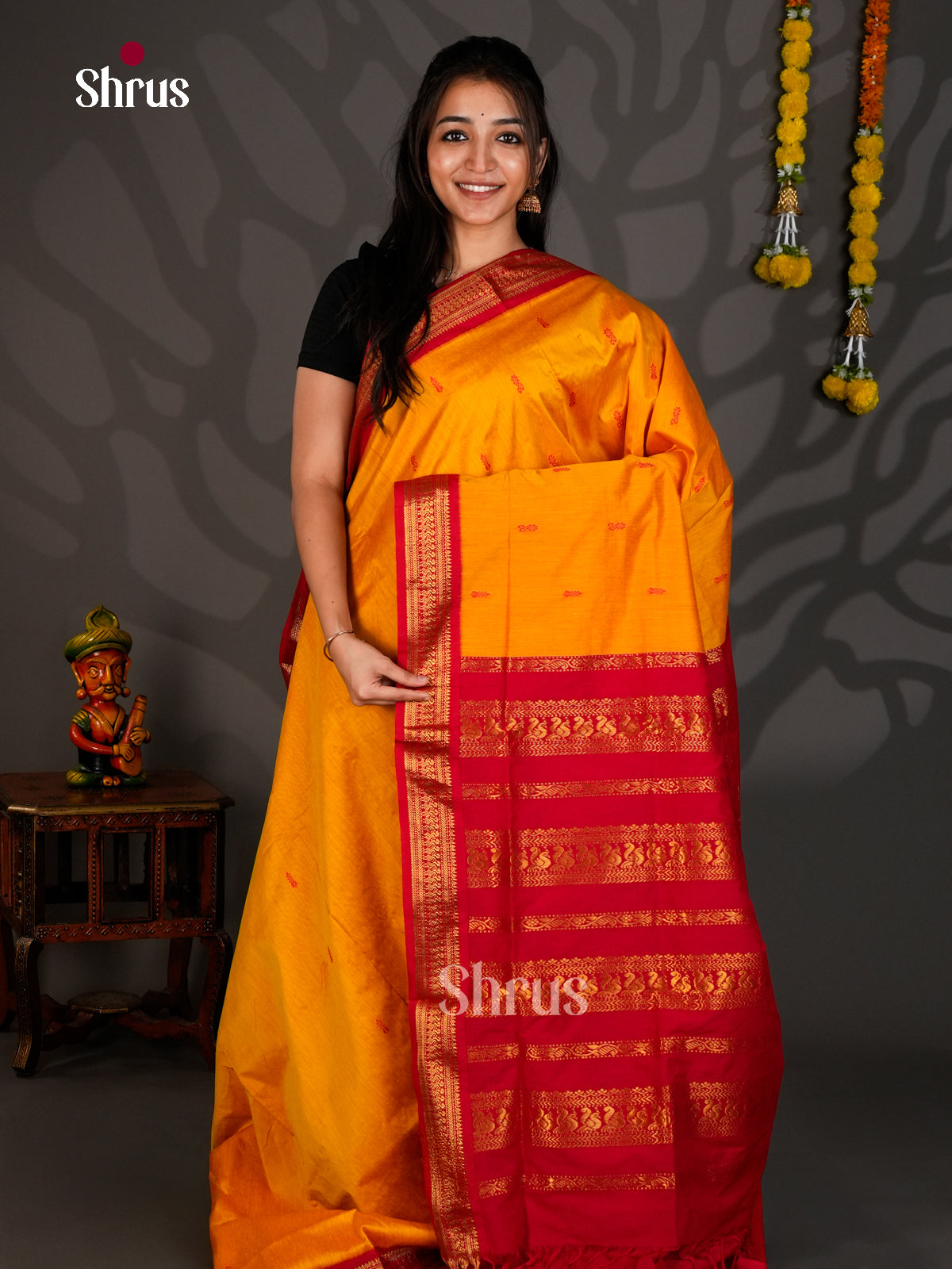 Kalyani Cotton Saree - EBS18074 - Shop on Shrus.com