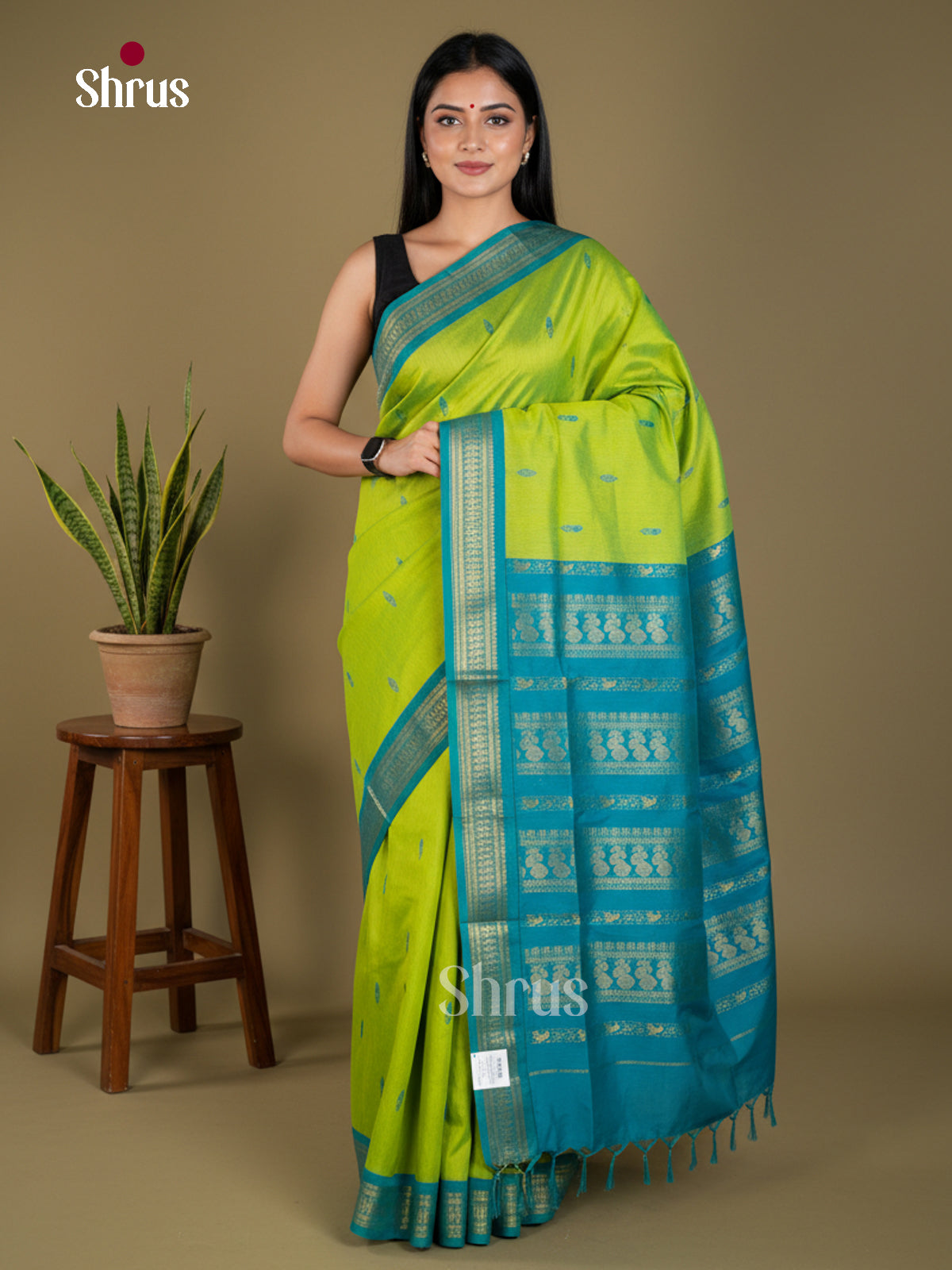 Kalyani Cotton Saree - EBS18081 - Shop on Shrus.com