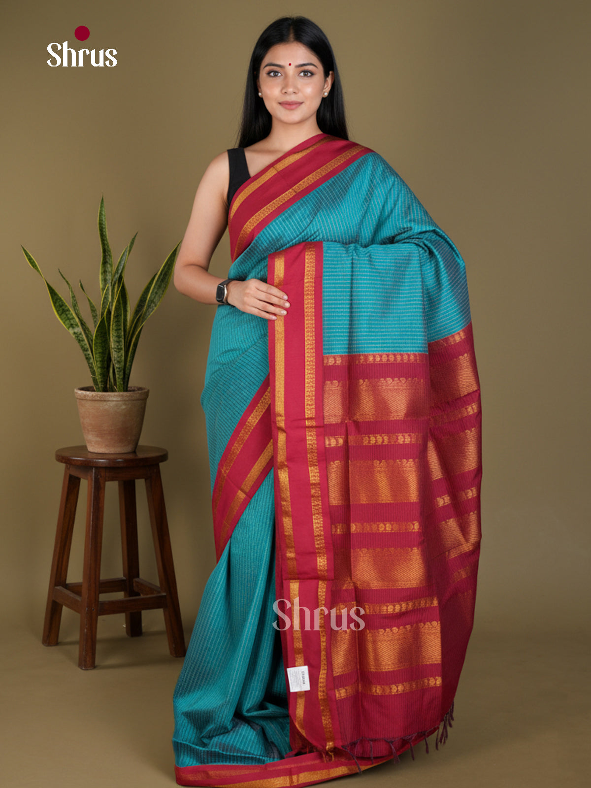 Kalyani Cotton Saree - EBS18090 - Shop on Shrus.com