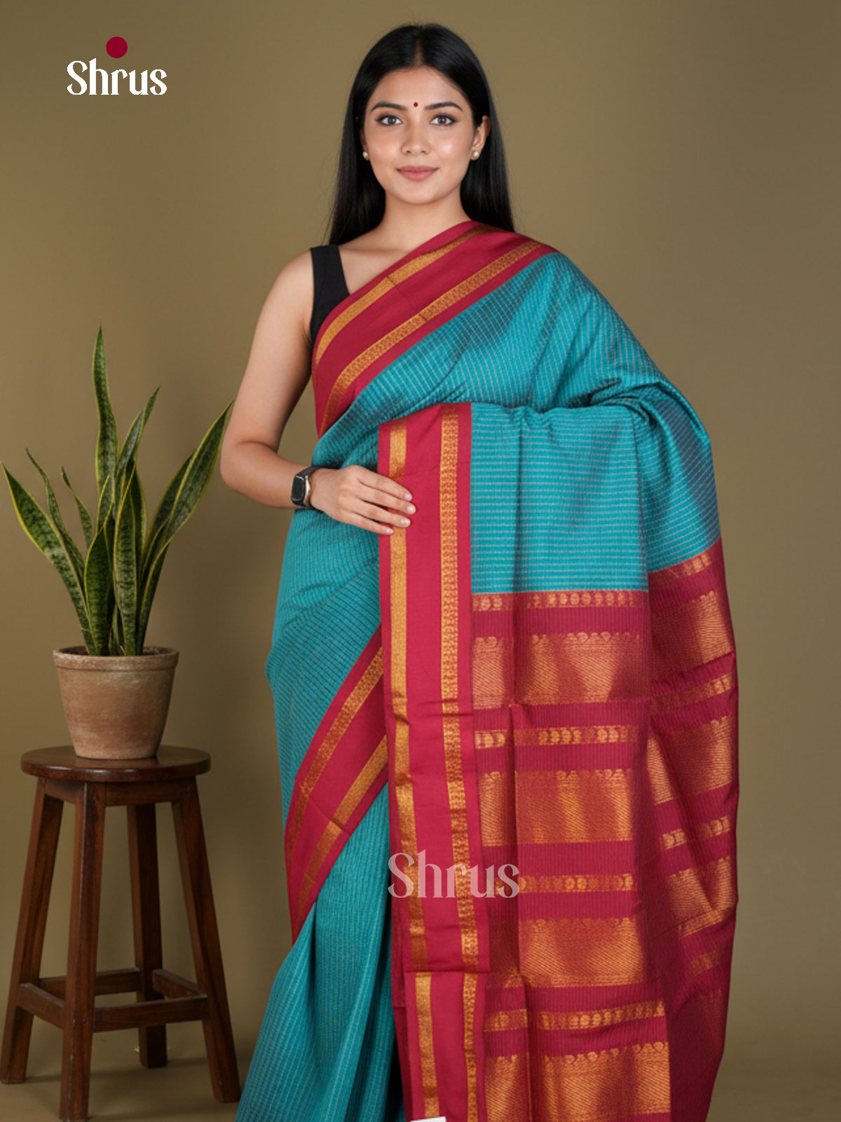 Kalyani Cotton Saree - EBS18090 - Shop on Shrus.com