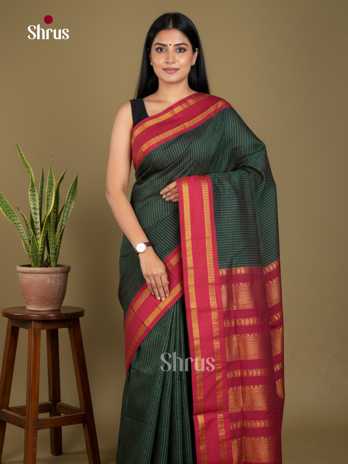 Kalyani Cotton Saree - EBS18098 - Shop on Shrus.com