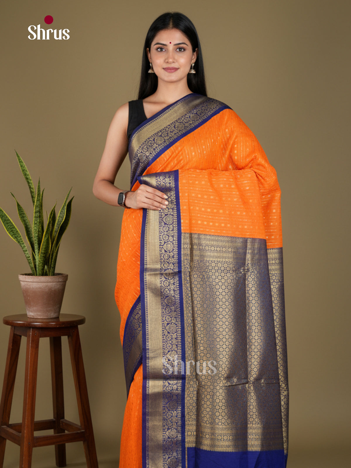 Kalyani Cotton Saree - EBS18126 - Shop on Shrus.com