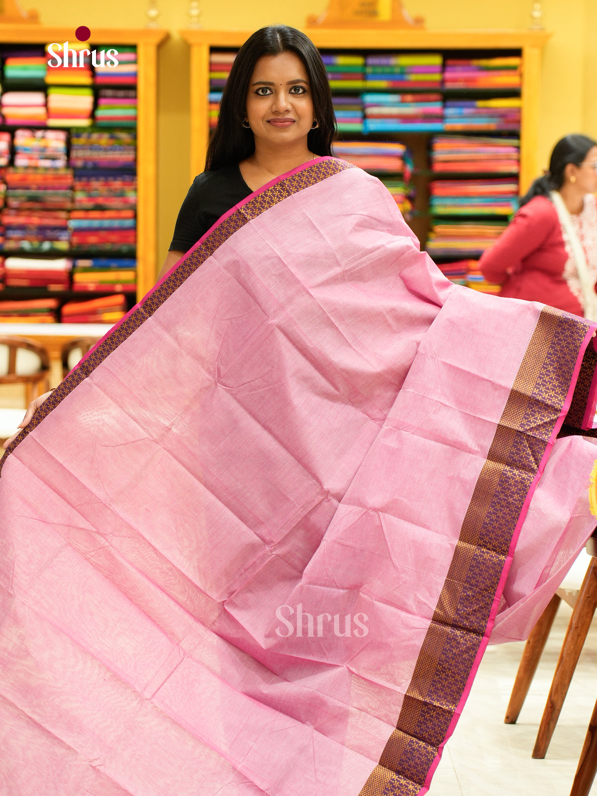 Chettinad Cotton-Without Blouse Saree - EBS18244