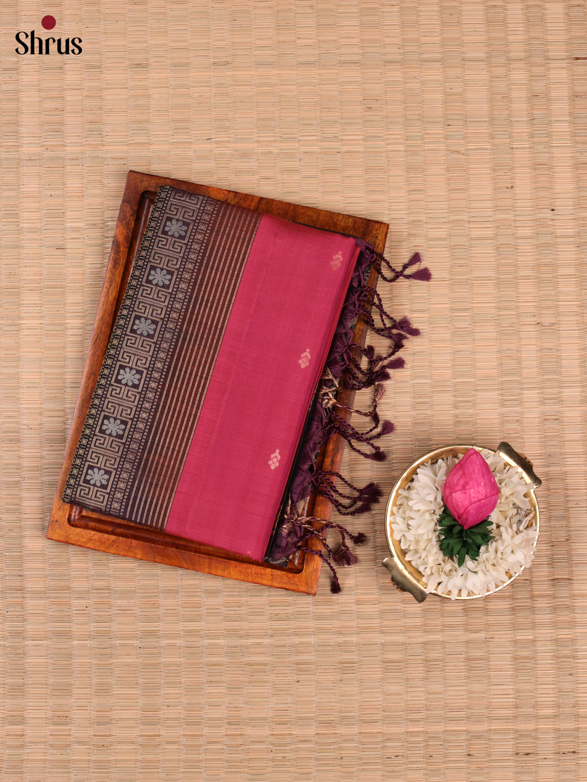 EBS18496 - Soft Silk Saree - Shop on Shrus.com