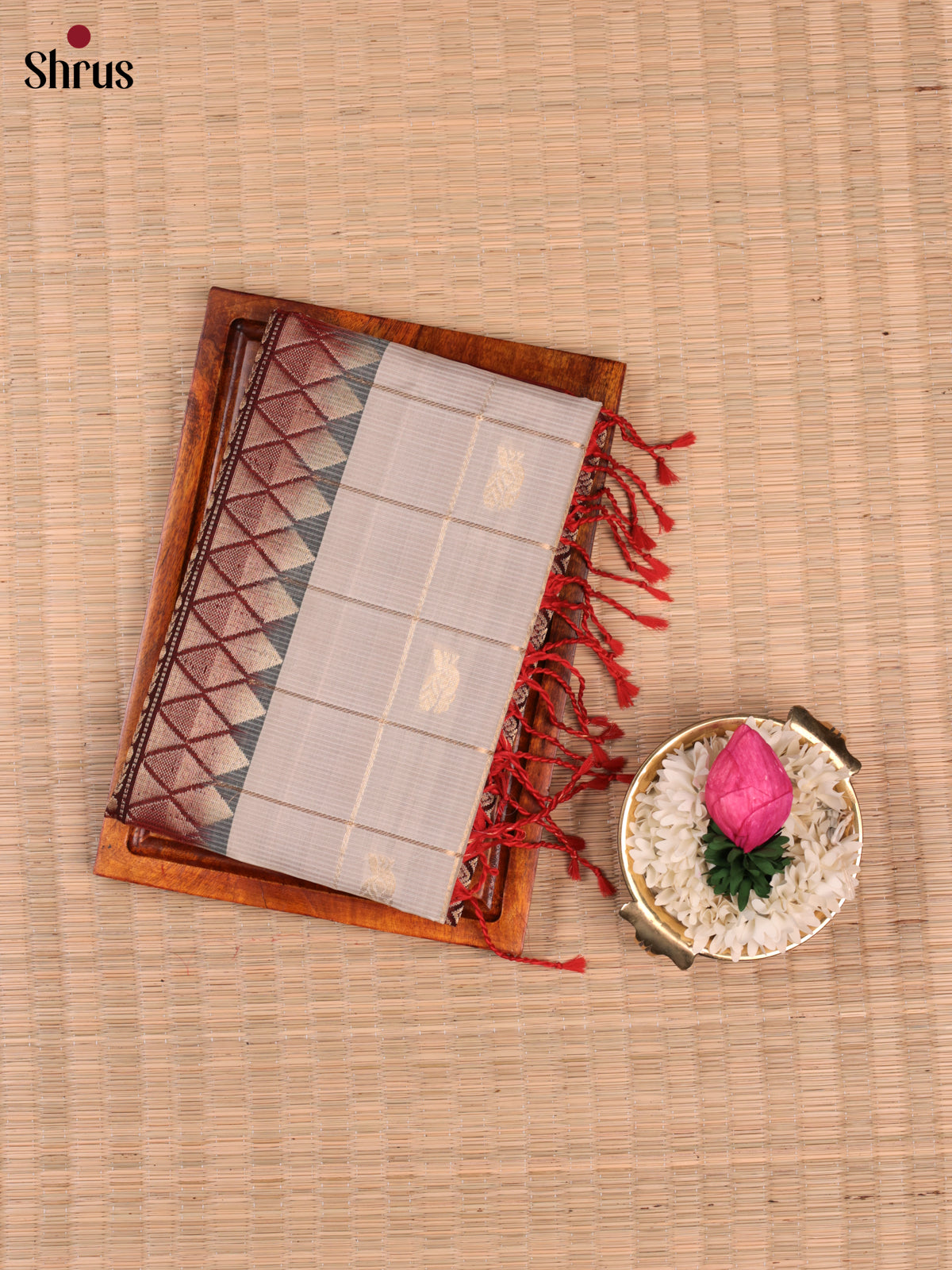 EBS18556 - Soft Silk Saree - Shop on Shrus.com