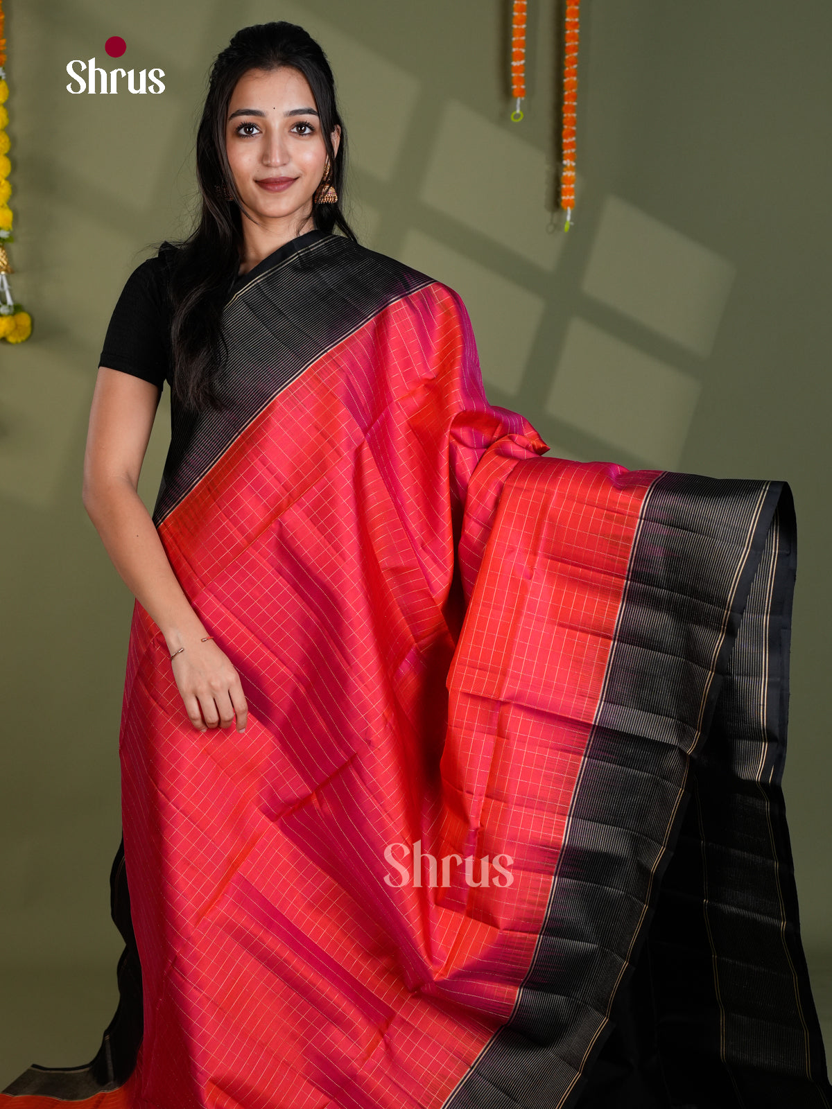 EBS18577 - Soft Silk Saree - Shop on Shrus.com