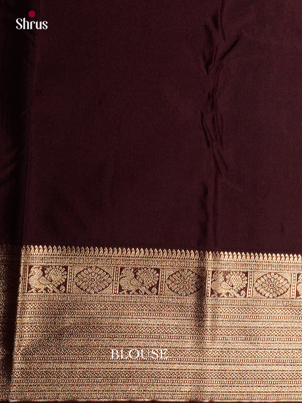 Semi Kanchipuram Saree - EBS19018 - Shop on Shrus.com