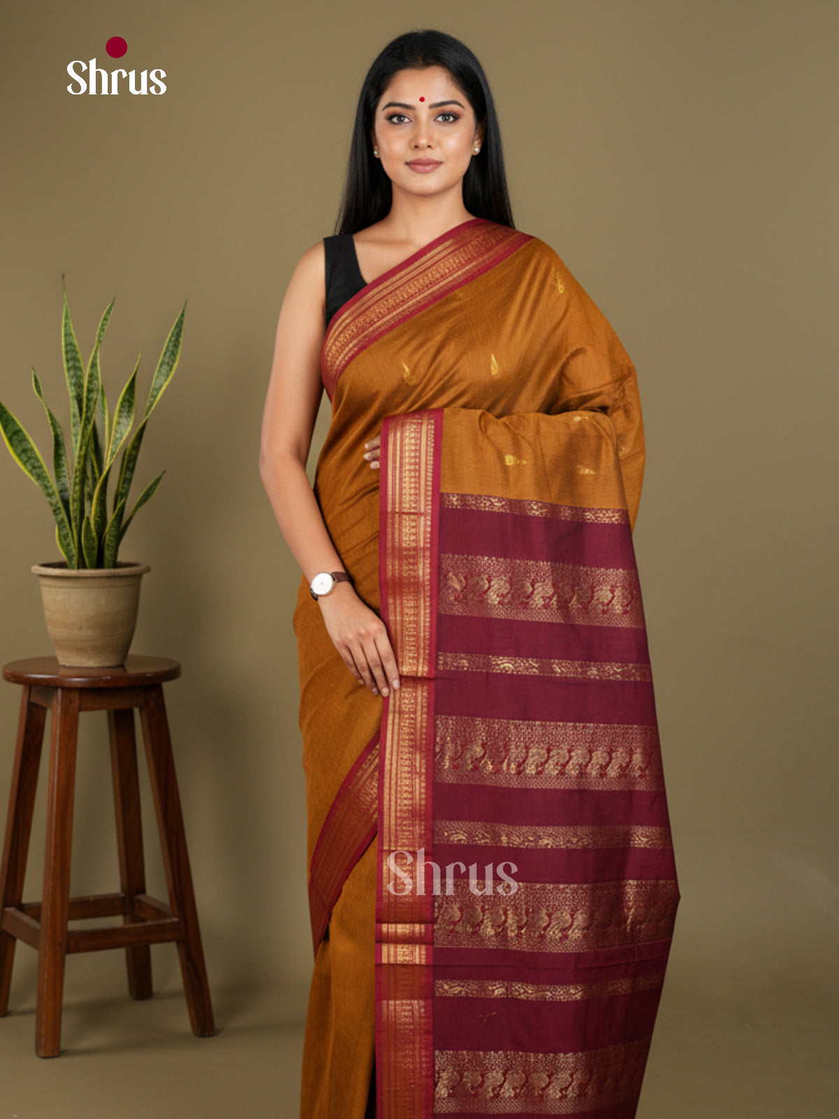 Kalyani Cotton Saree - EBS19045 - Shop on Shrus.com