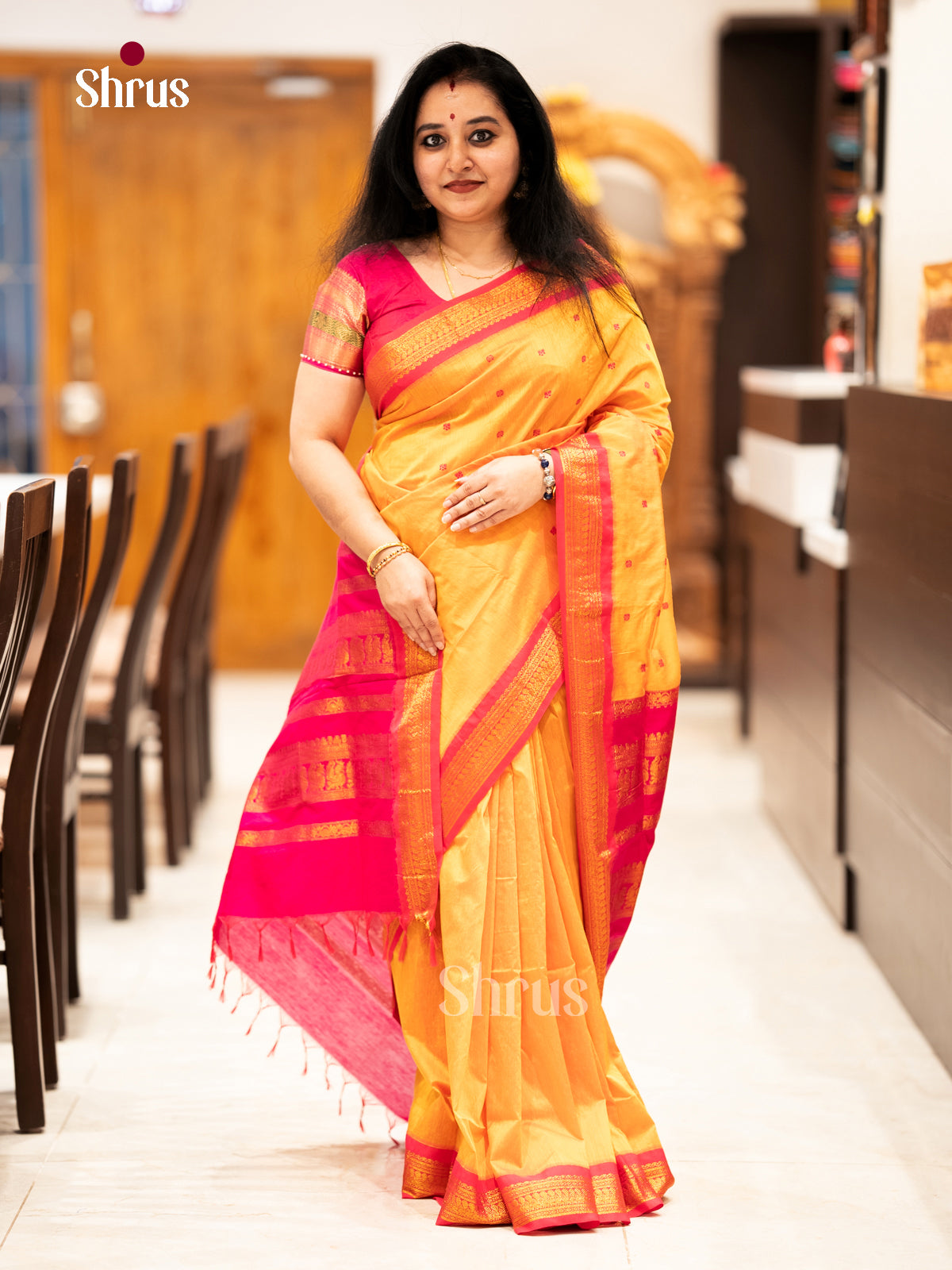Kalyani Cotton Saree - EBS19057 - Shop on Shrus.com
