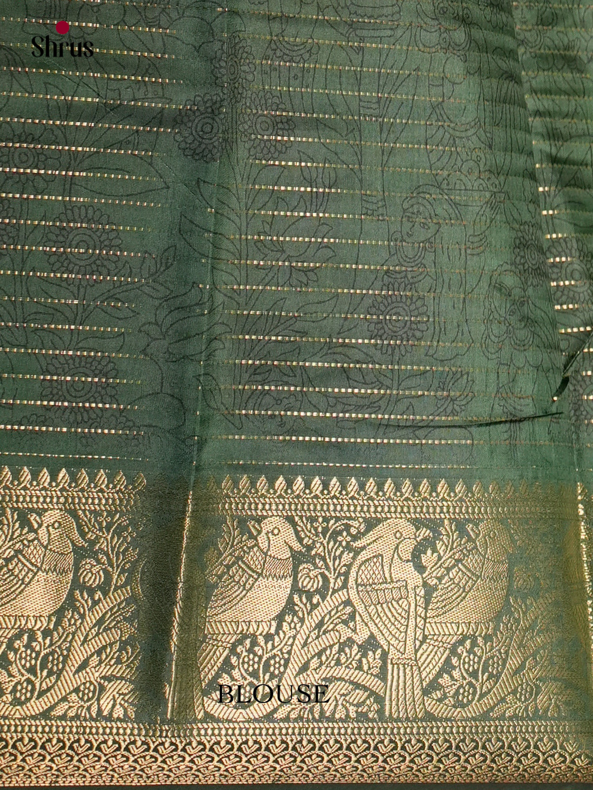 Semi Tussar Saree - EBS20007 - Shop on Shrus.com