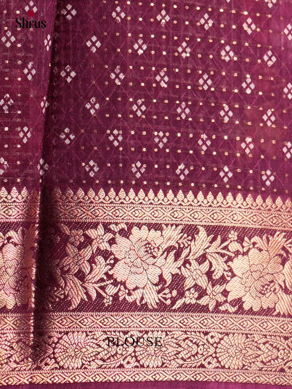 Semi Crepe Saree - EBS20431 - Shop on Shrus.com