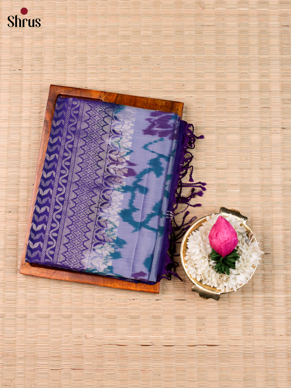 Softsilk-halfpure Saree - EBS21001 - Shop on Shrus.com