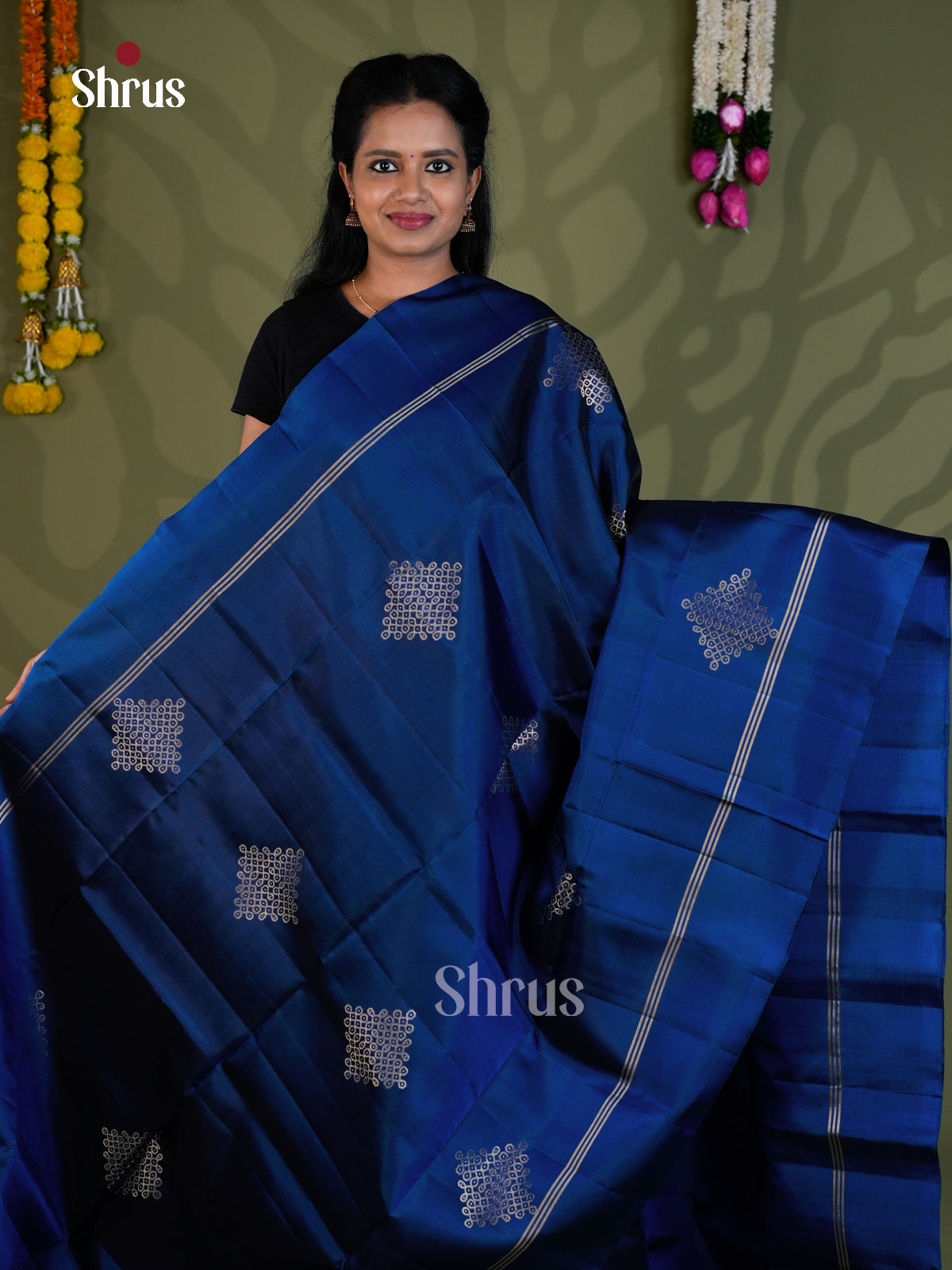 Soft Silk Saree - EBS21010 - Shop on Shrus.com