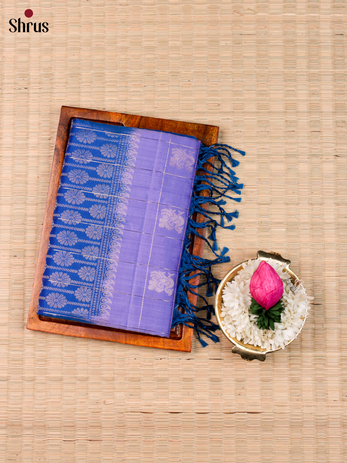 Soft Silk Saree - EBS21012 - Shop on Shrus.com