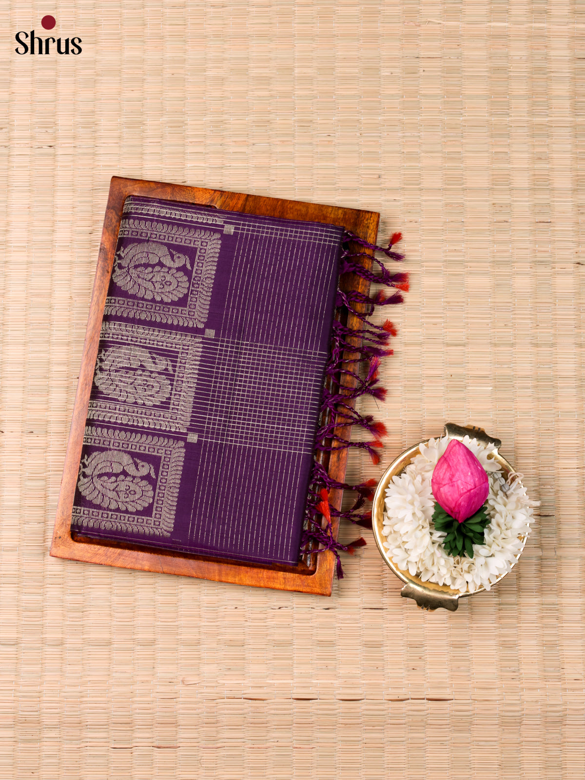 Soft Silk Saree - EBS21014 - Shop on Shrus.com