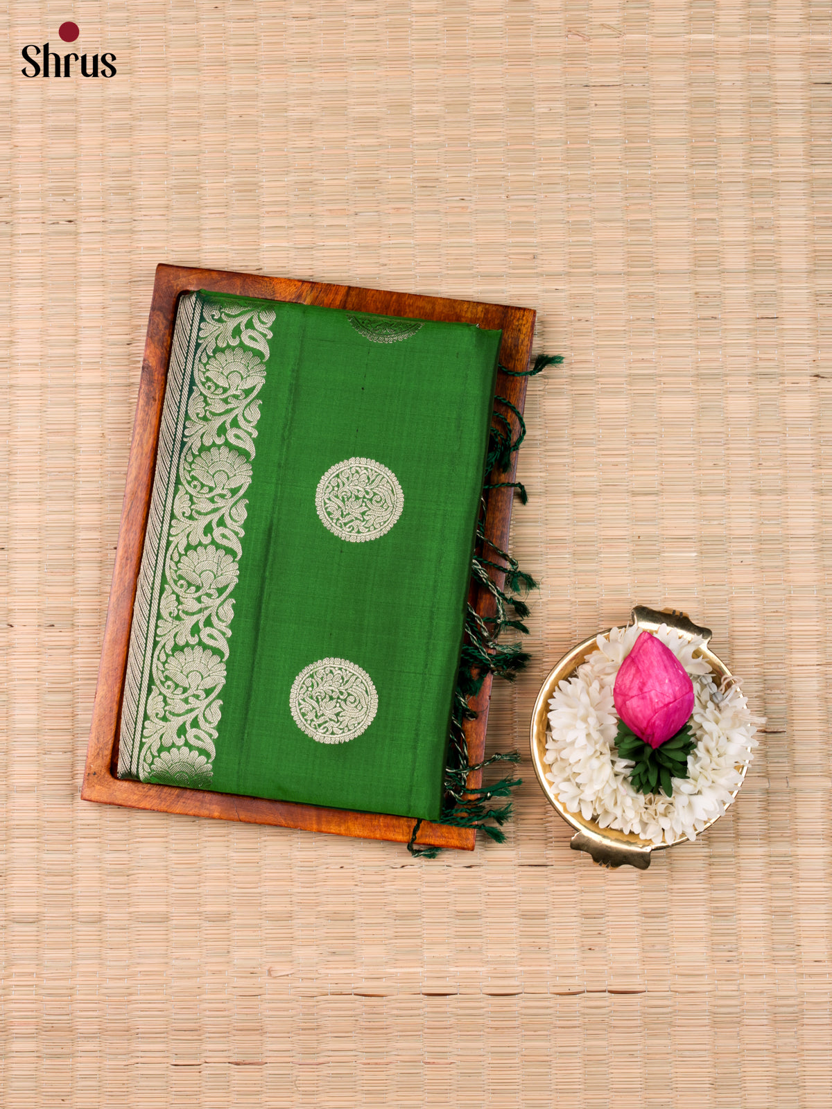 Soft Silk Saree - EBS21018 - Shop on Shrus.com