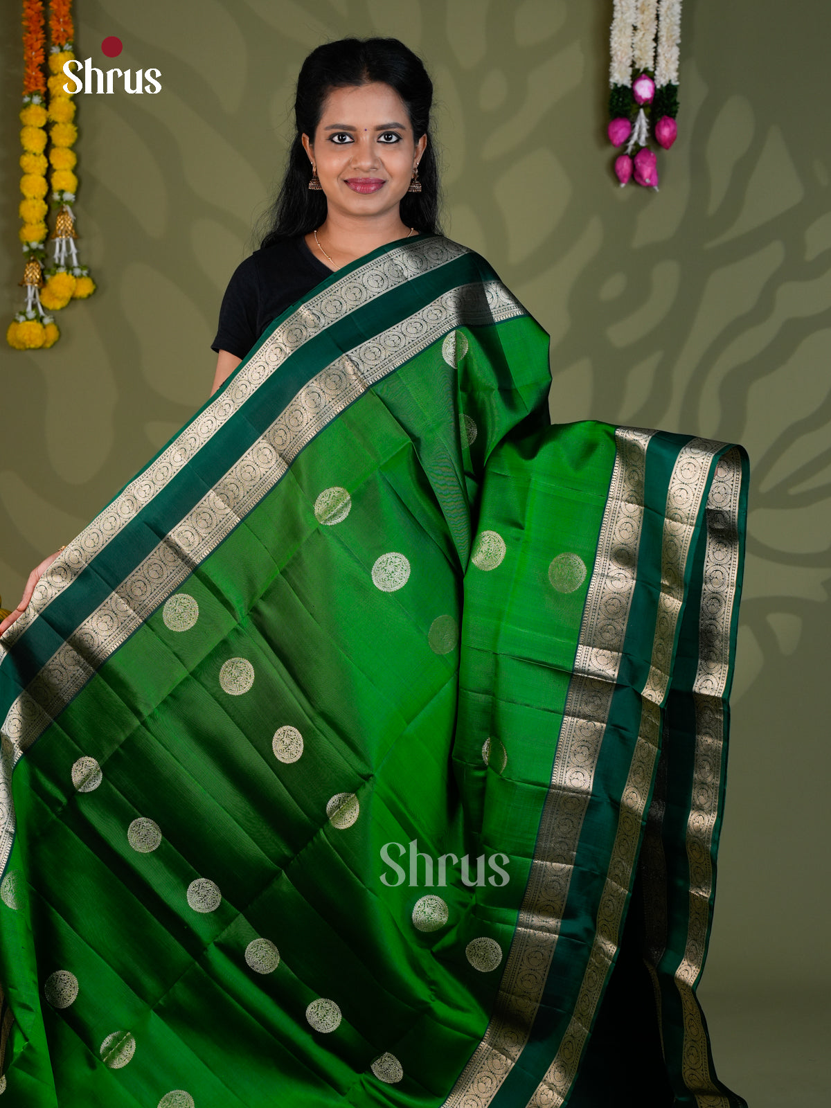 Soft Silk Saree - EBS21018 - Shop on Shrus.com