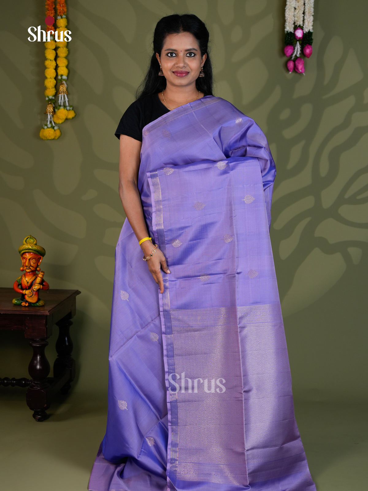 Softsilk-halfpure Saree - EBS21028 - Shop on Shrus.com