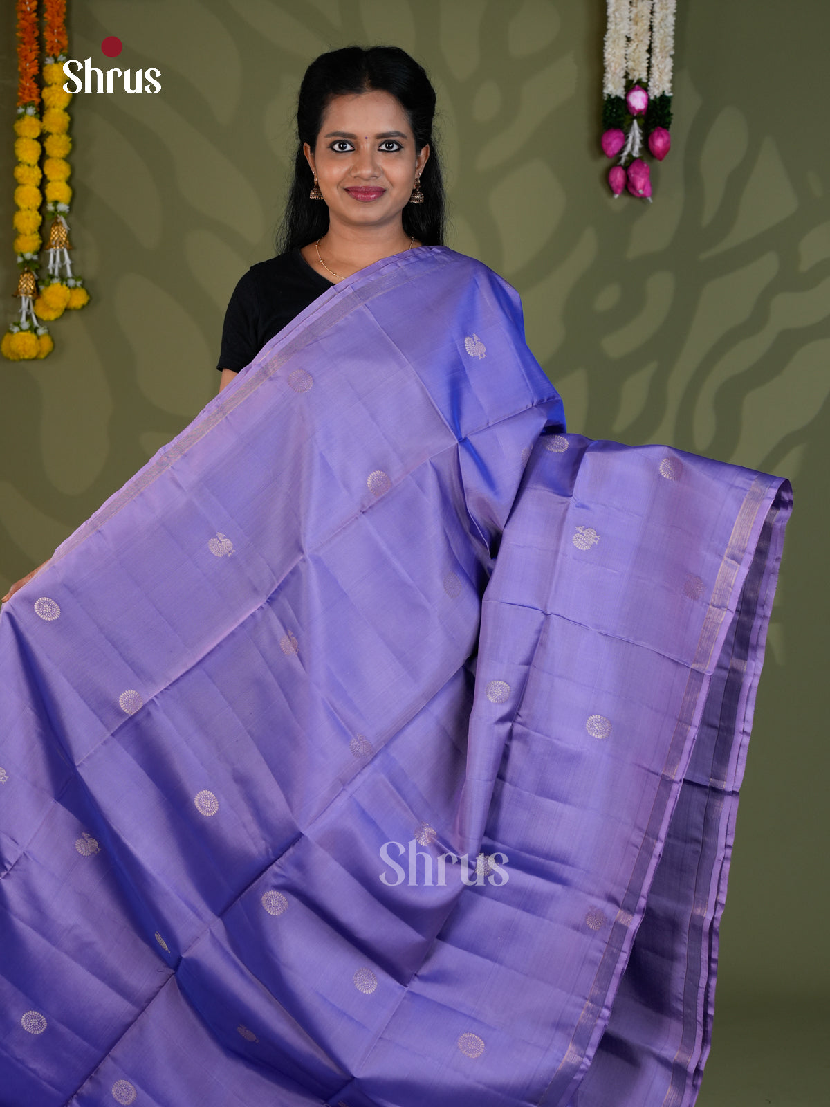 Softsilk-halfpure Saree - EBS21029 - Shop on Shrus.com
