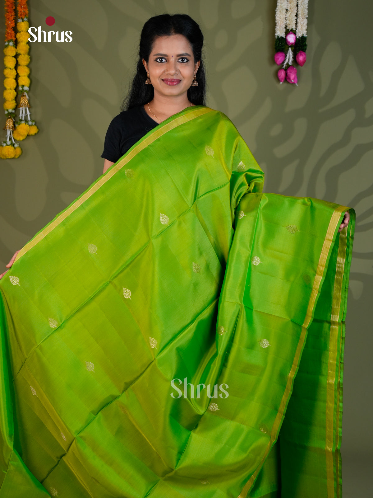 Softsilk-halfpure Saree - EBS21030 - Shop on Shrus.com