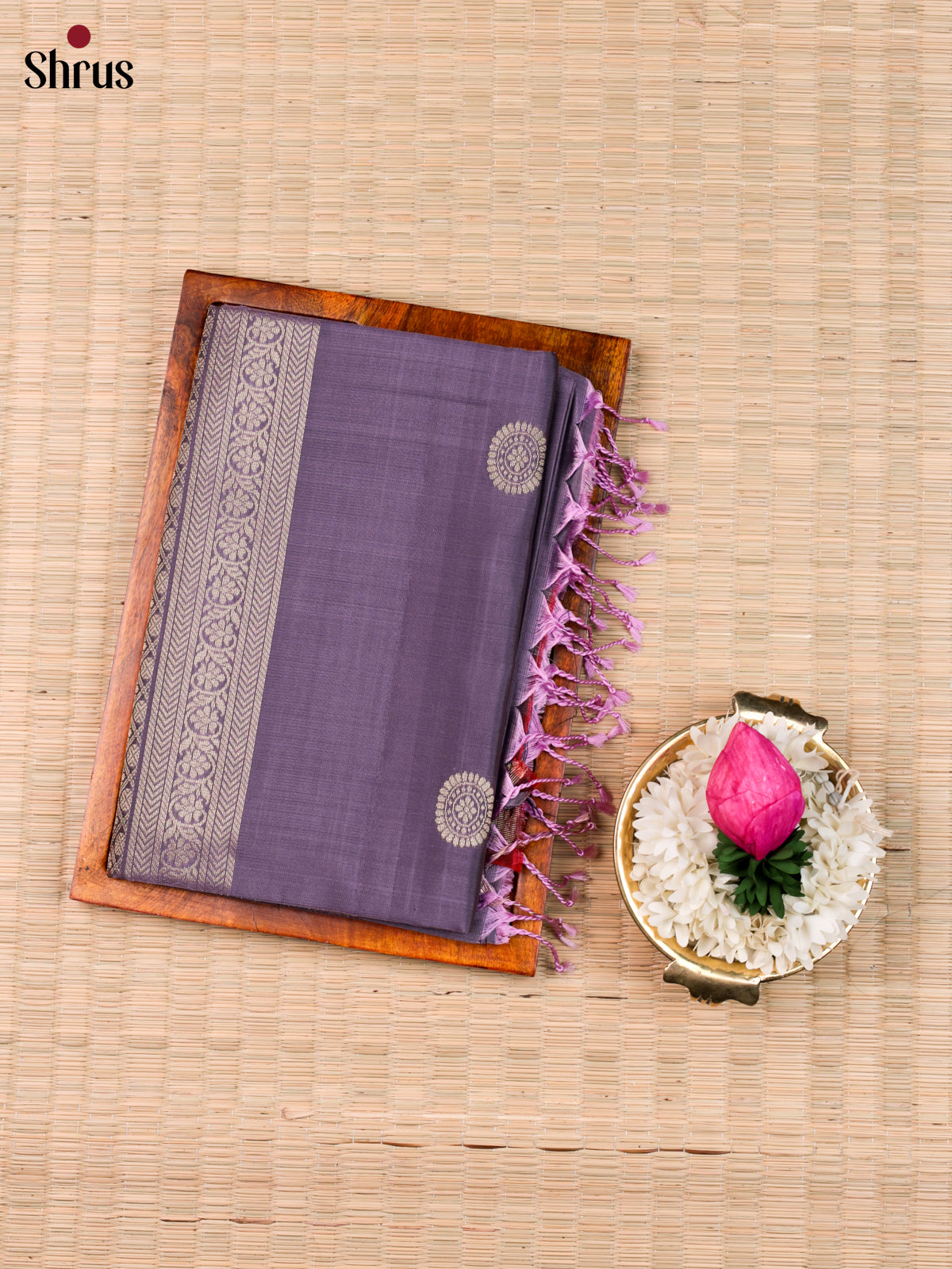 Softsilk-halfpure Saree - EBS21037 - Shop on Shrus.com