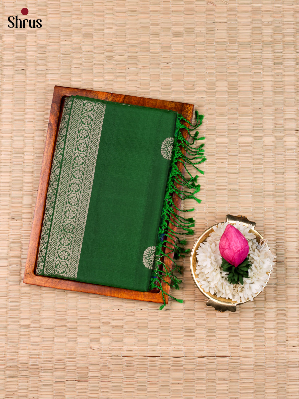 Softsilk-halfpure Saree - EBS21039 - Shop on Shrus.com