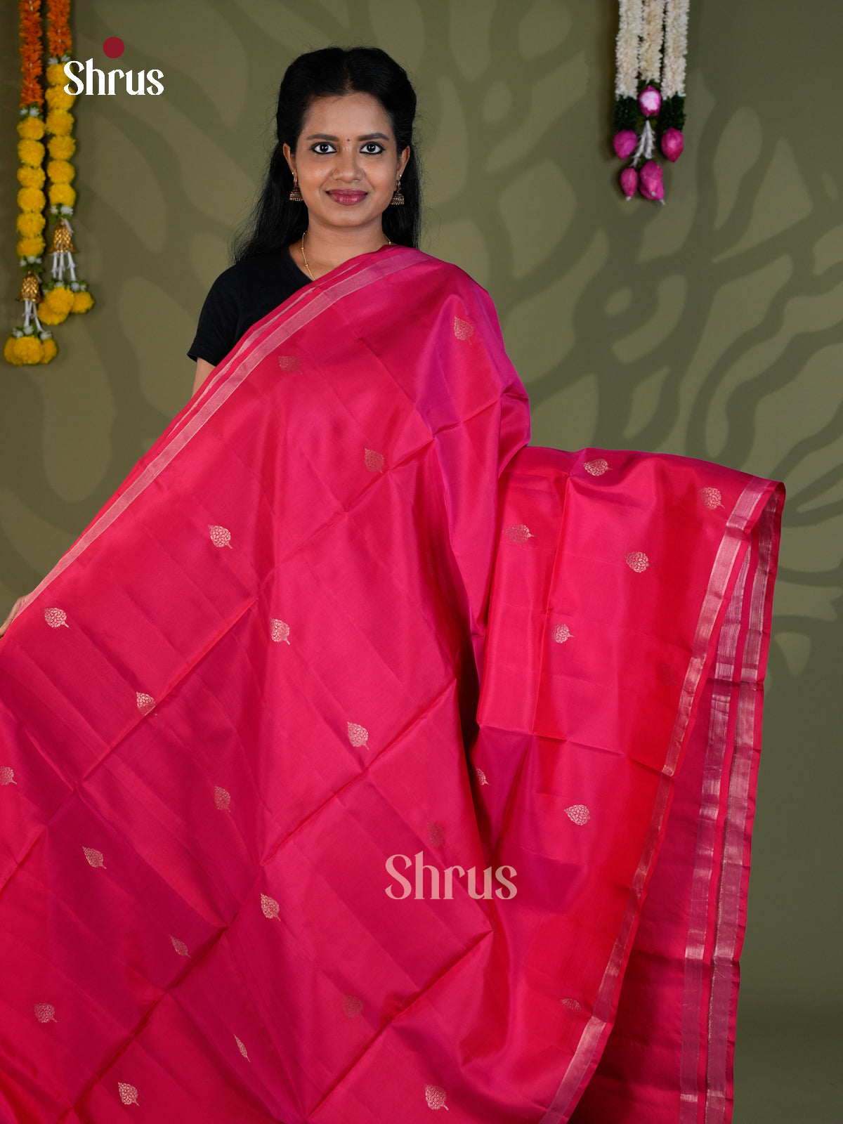Softsilk-halfpure Saree - EBS21040 - Shop on Shrus.com