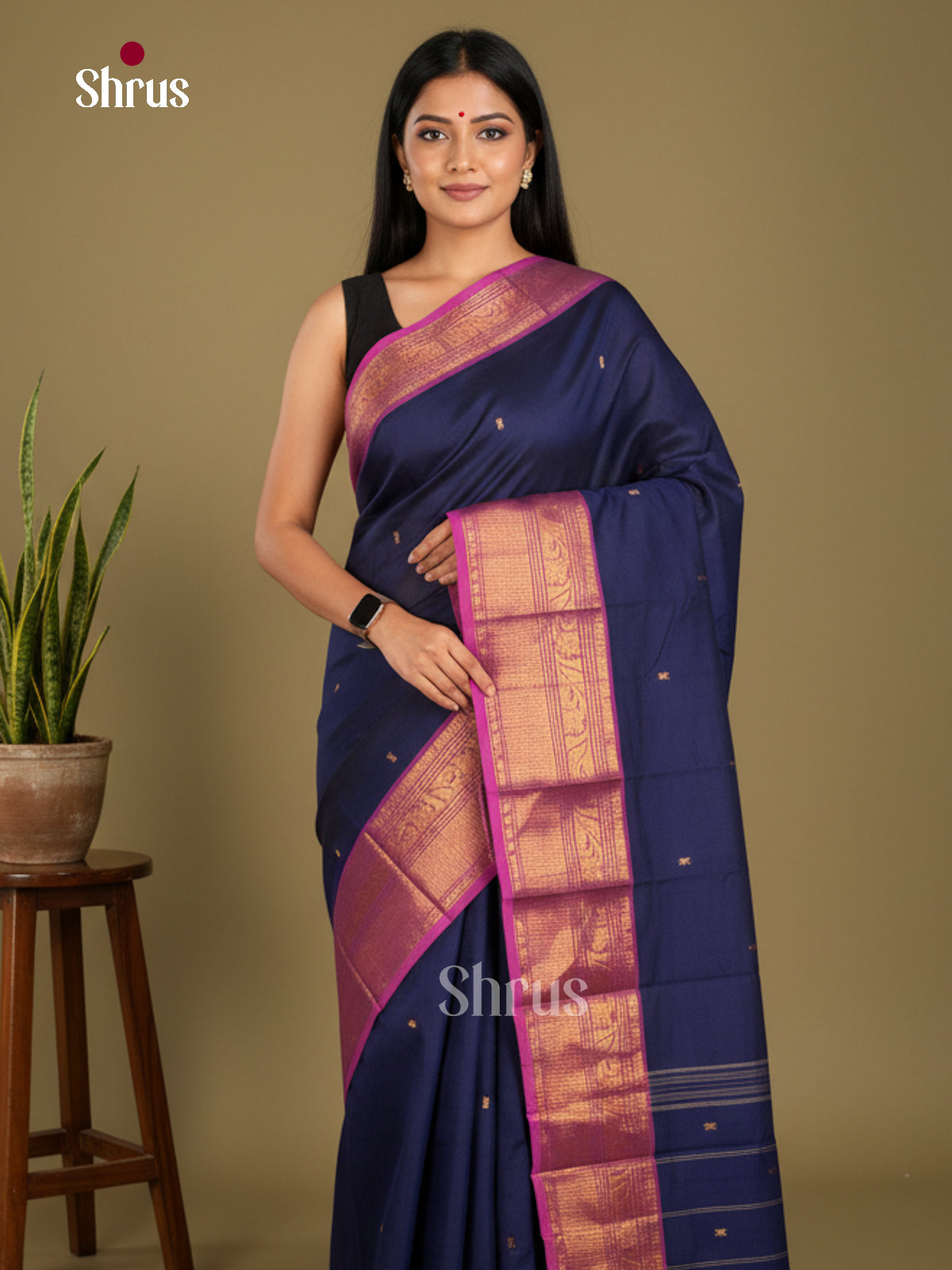 Chettinad Cotton Saree - EBS21163 - Shop on Shrus.com