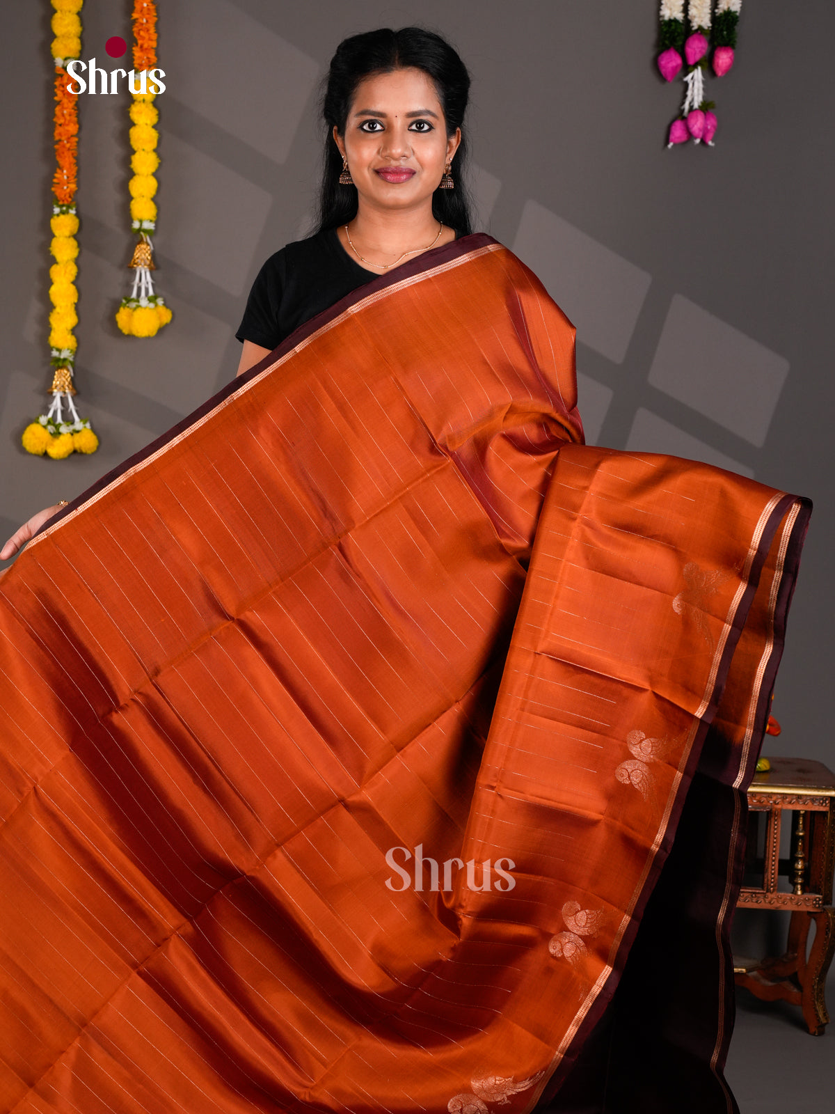 Soft Silk Saree - EBS23038 - Shop on Shrus.com
