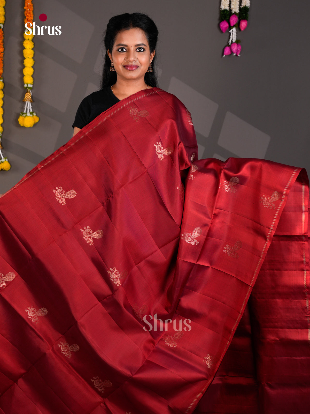 Soft Silk Saree - EBS23060 - Shop on Shrus.com