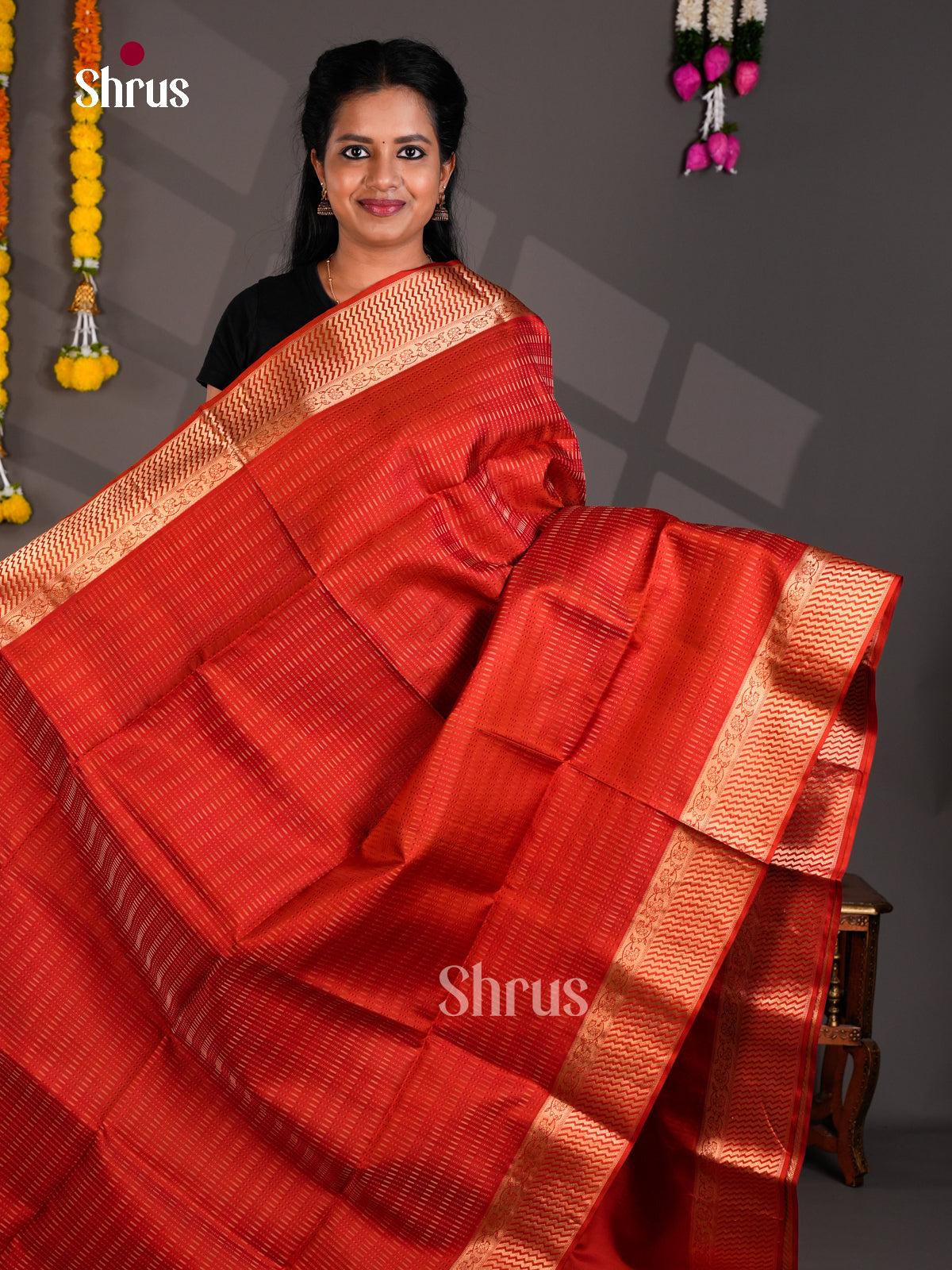 Soft Silk Saree - EBS23062 - Shop on Shrus.com
