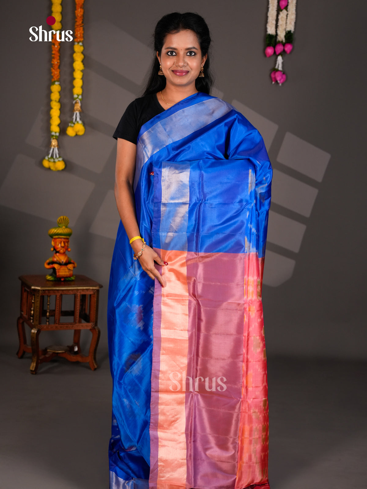 Semi uppada Saree - EBS25016 - Shop on Shrus.com