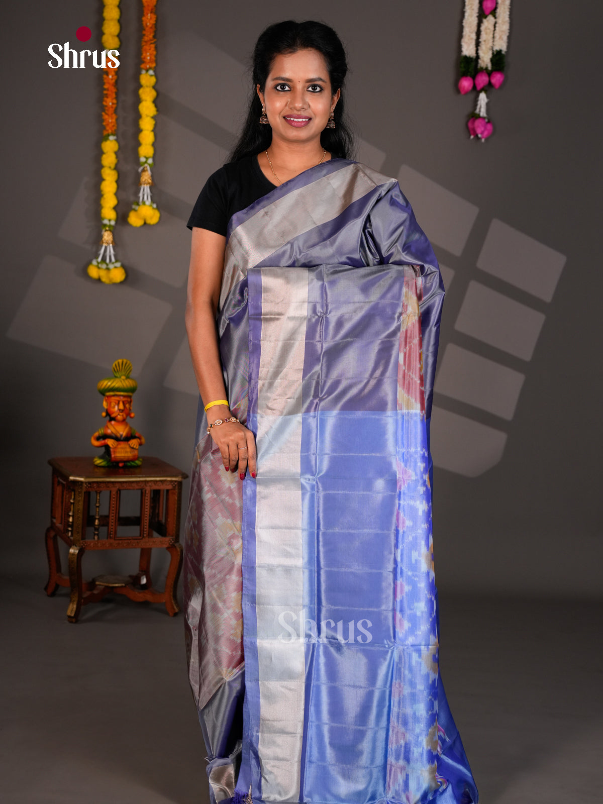 Semi uppada Saree - EBS25026 - Shop on Shrus.com