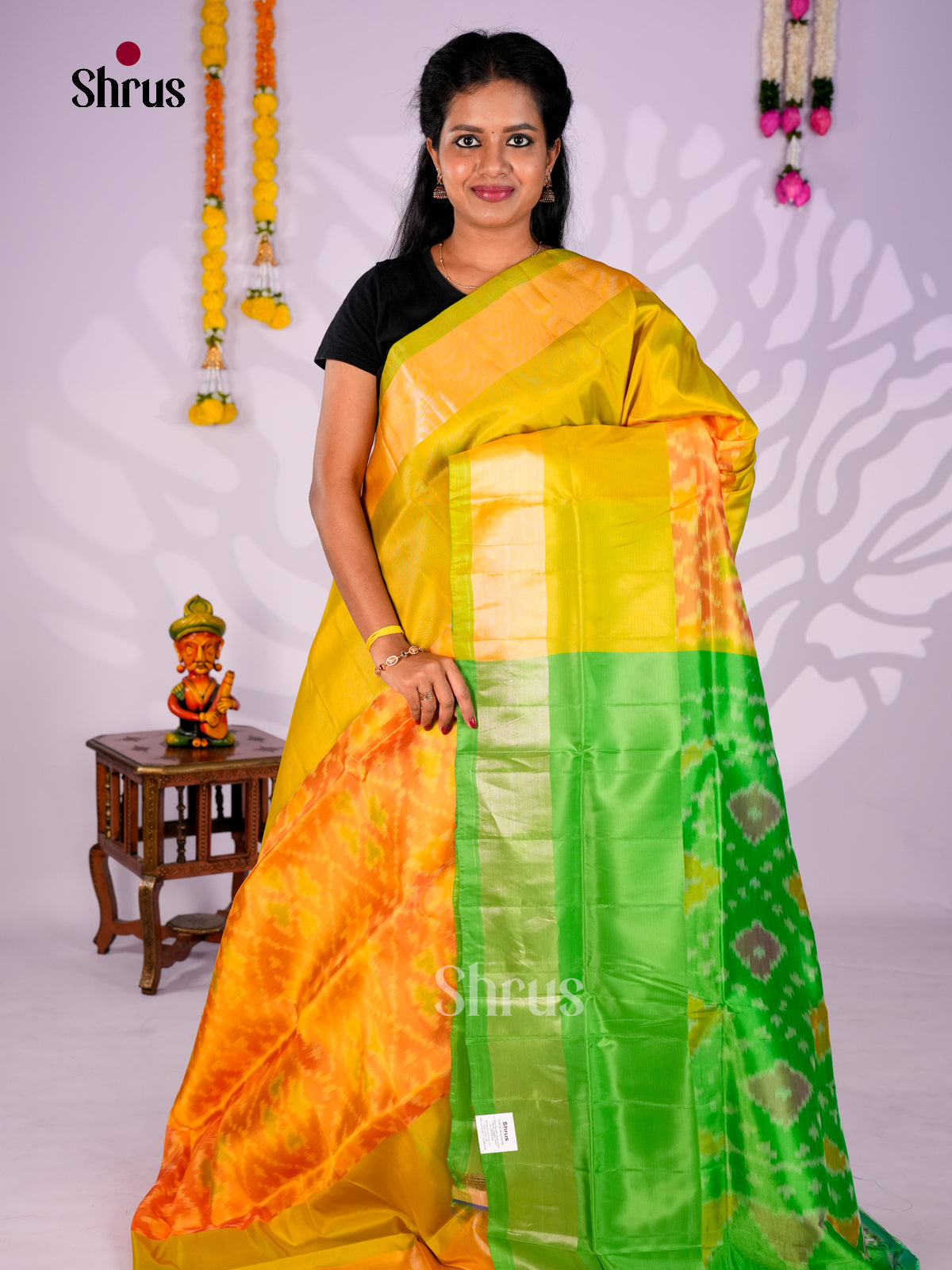 Semi uppada Saree - EBS25027 - Shop on Shrus.com