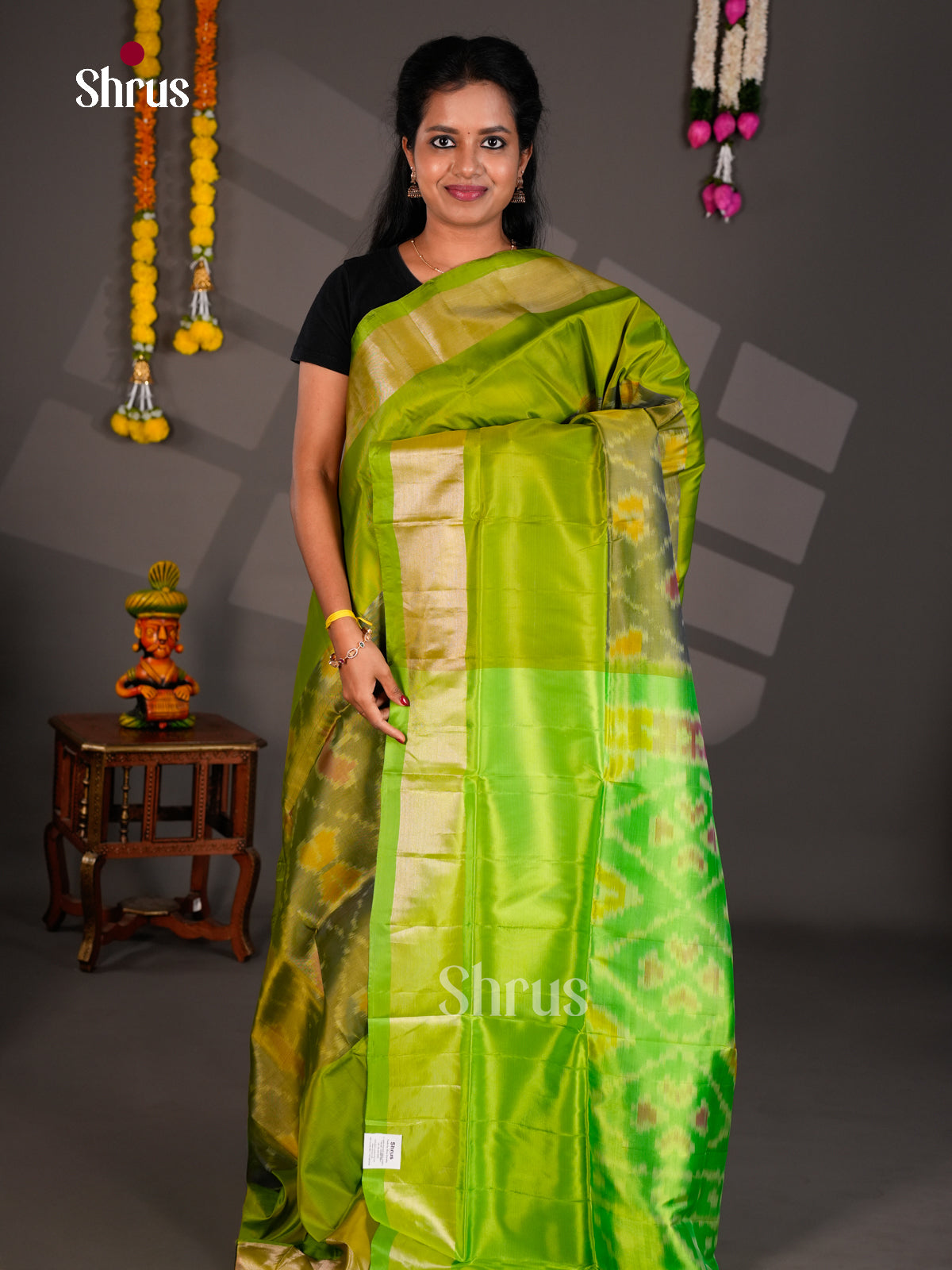 Semi uppada Saree - EBS25039 - Shop on Shrus.com