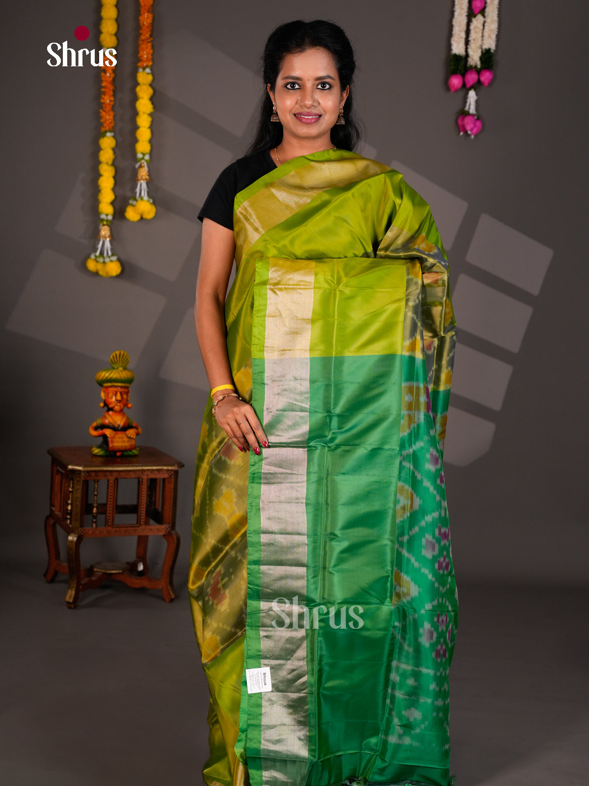 Semi uppada Saree - EBS25044 - Shop on Shrus.com