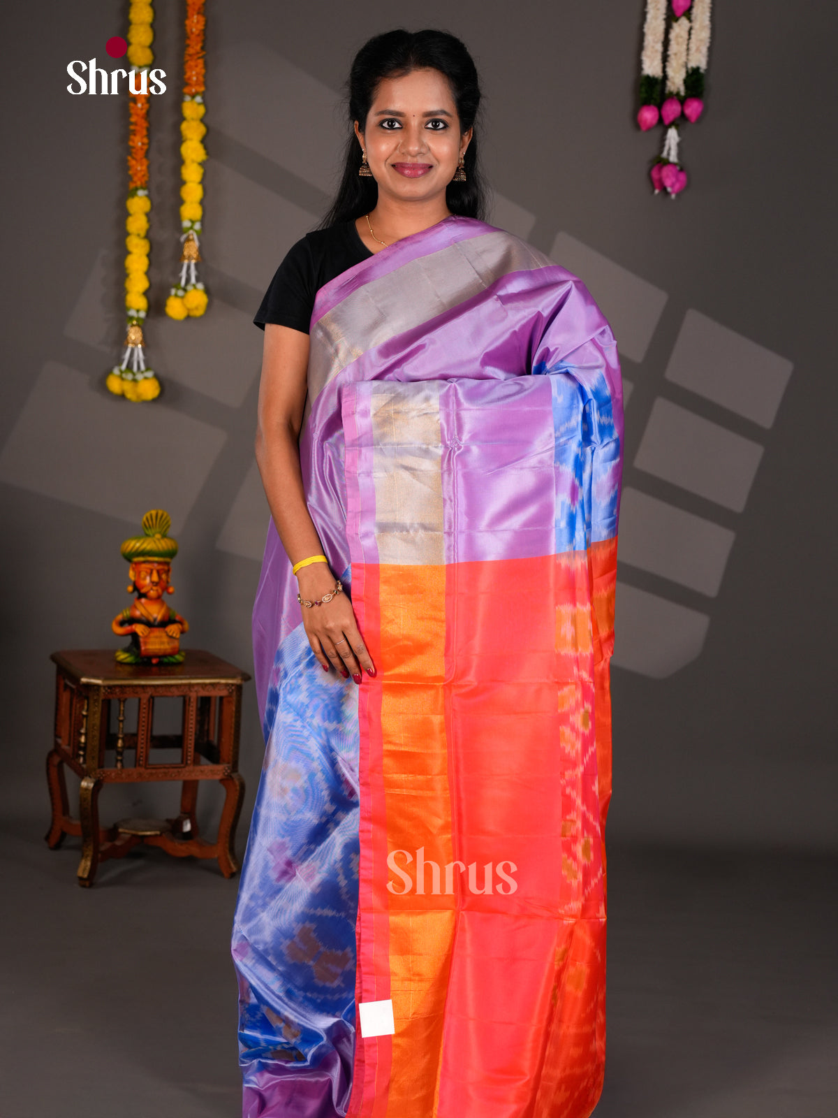 Semi uppada Saree - EBS25046 - Shop on Shrus.com