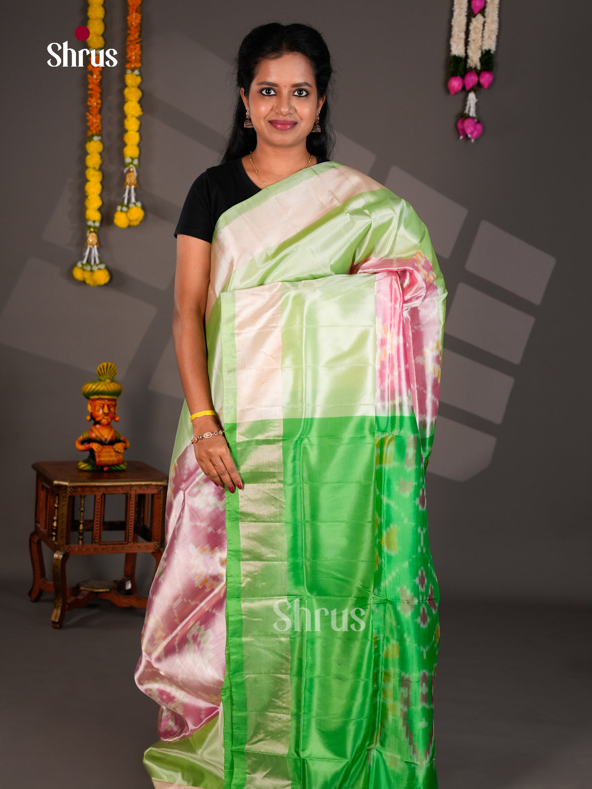Semi uppada Saree - EBS25053 - Shop on Shrus.com