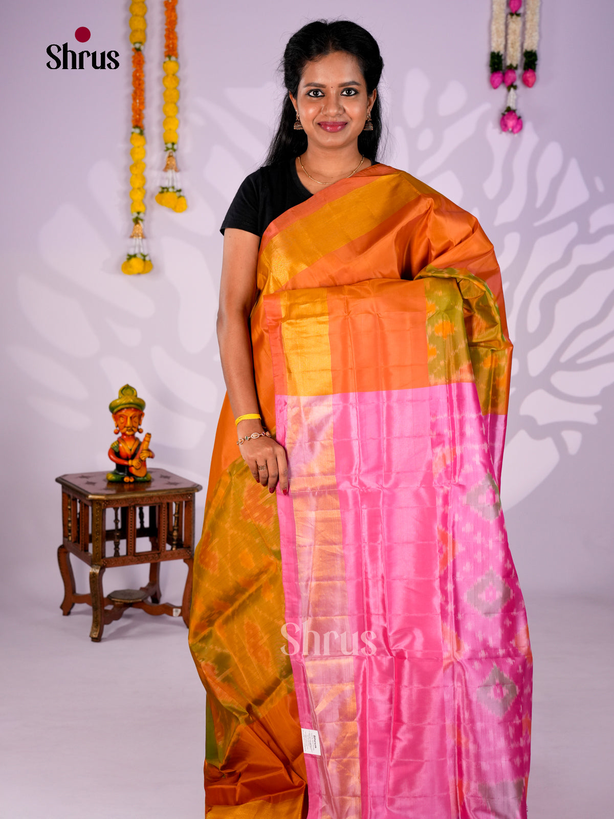 Semi uppada Saree - EBS25064 - Shop on Shrus.com