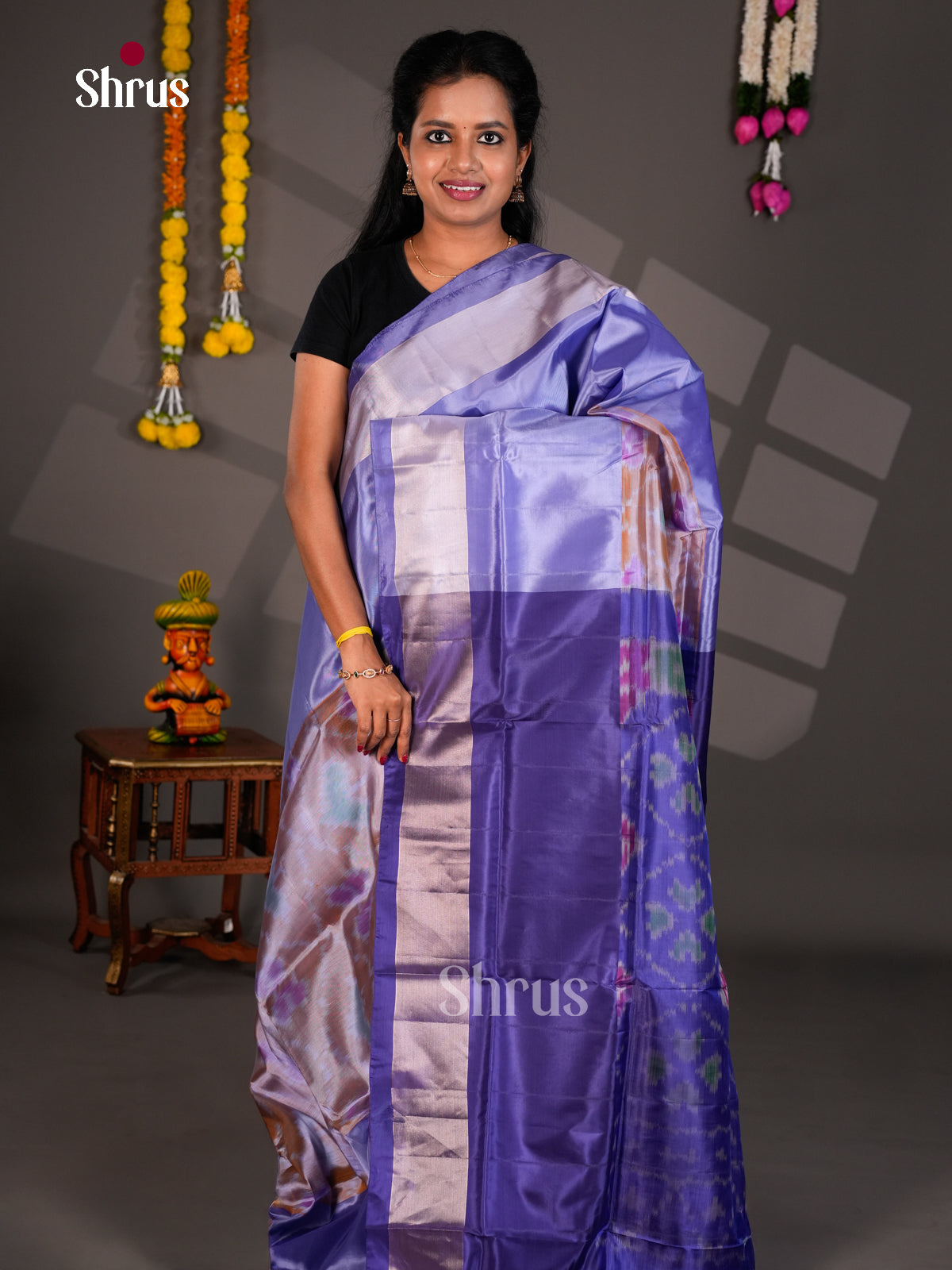Semi uppada Saree - EBS25066 - Shop on Shrus.com
