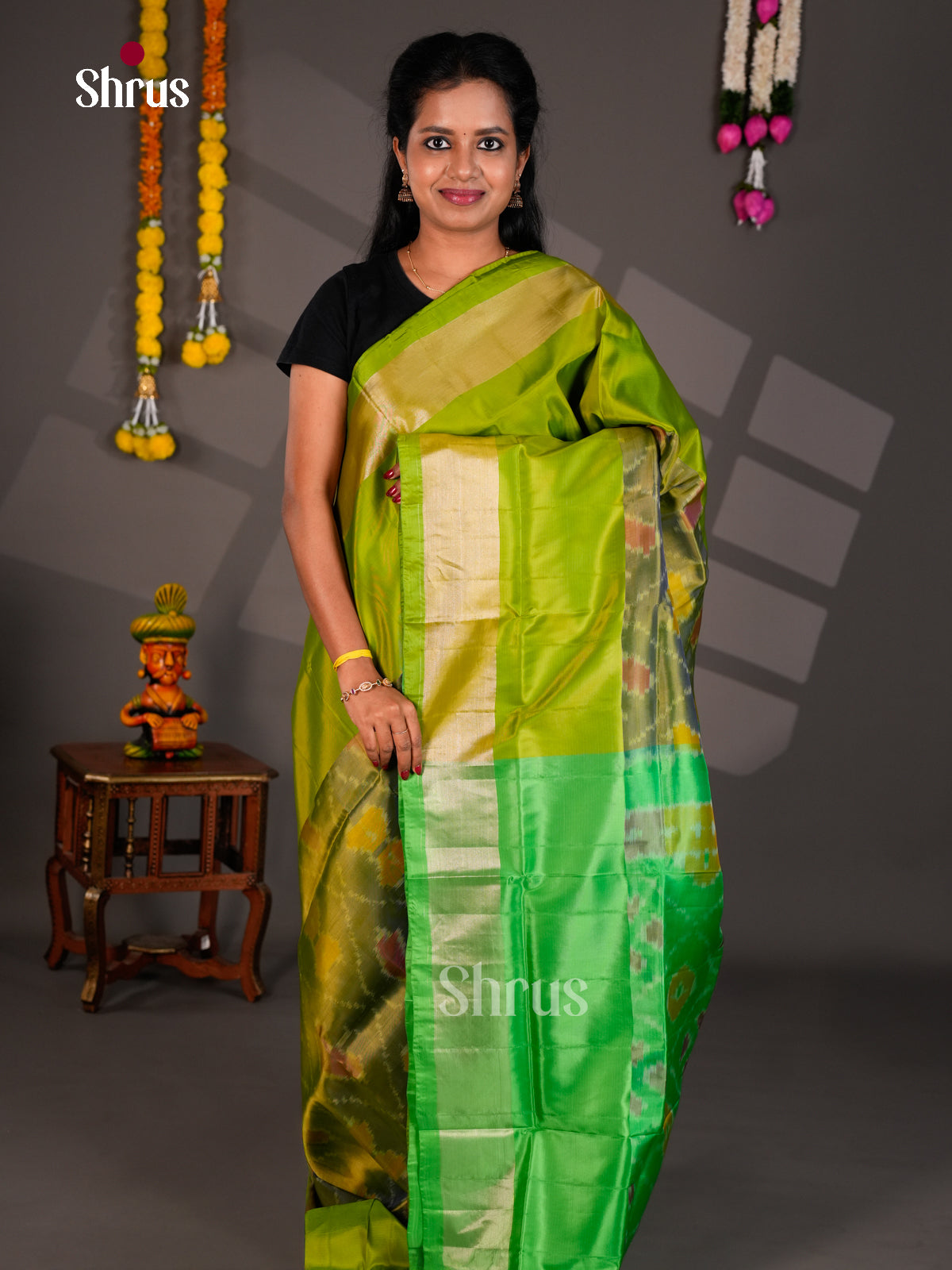 Semi uppada Saree - EBS25075 - Shop on Shrus.com