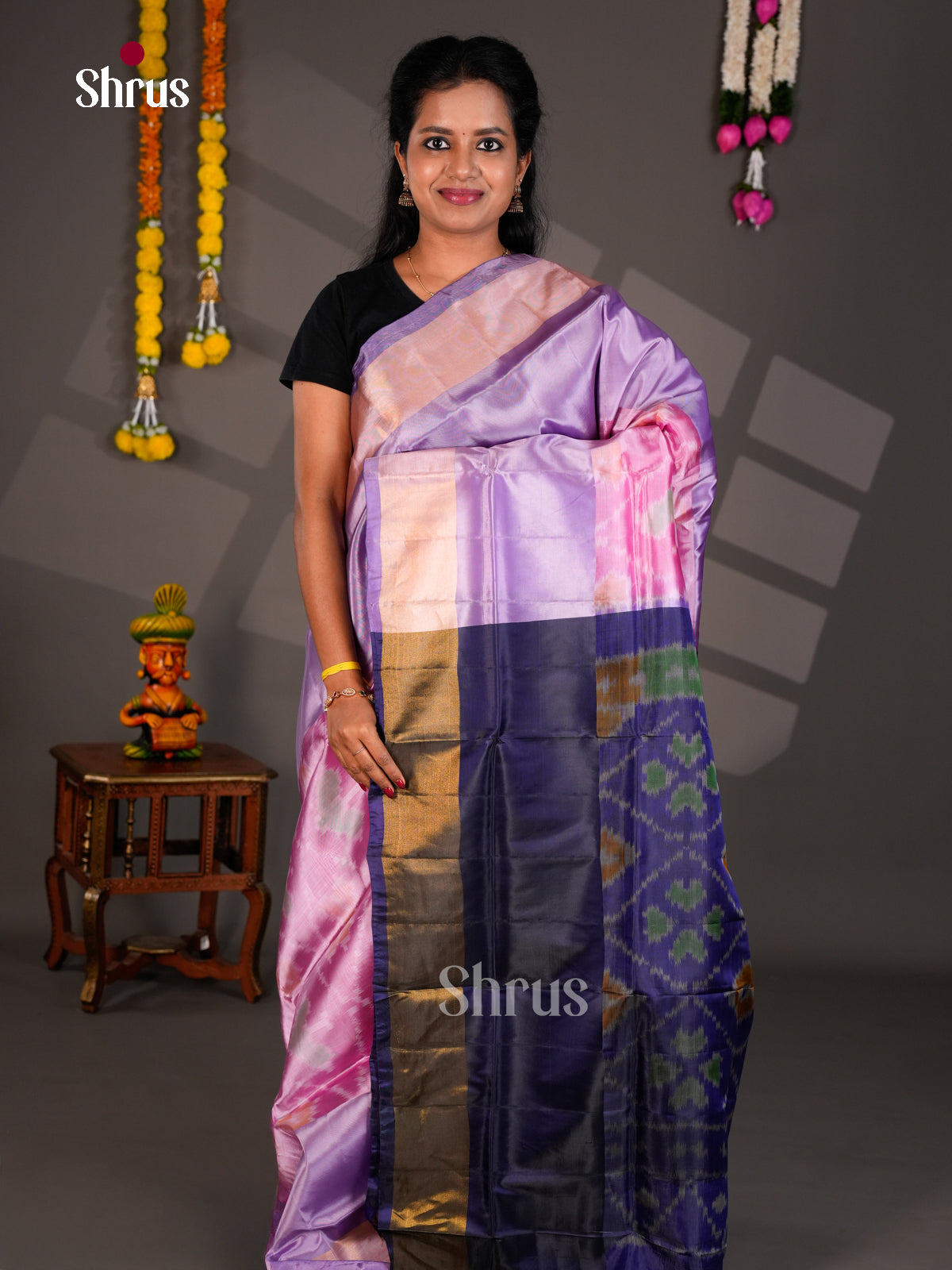 Semi uppada Saree - EBS25082 - Shop on Shrus.com