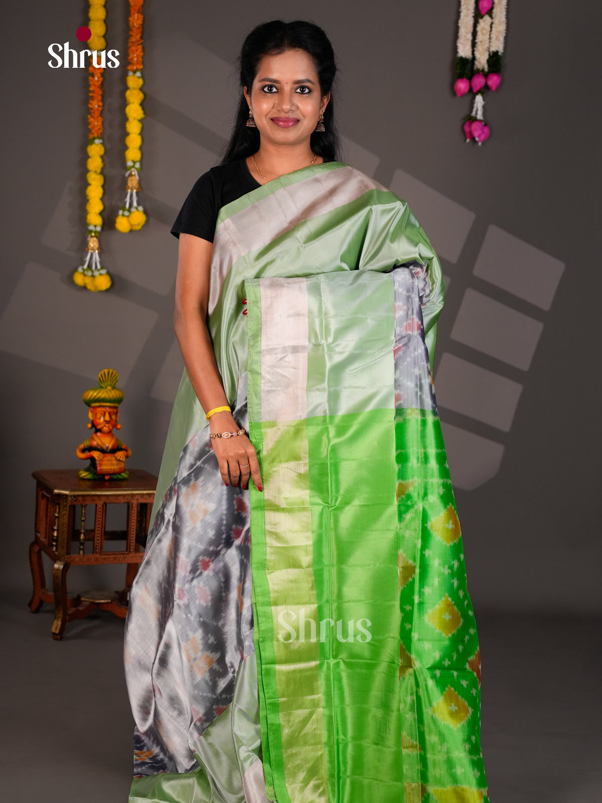 Semi uppada Saree - EBS25092 - Shop on Shrus.com