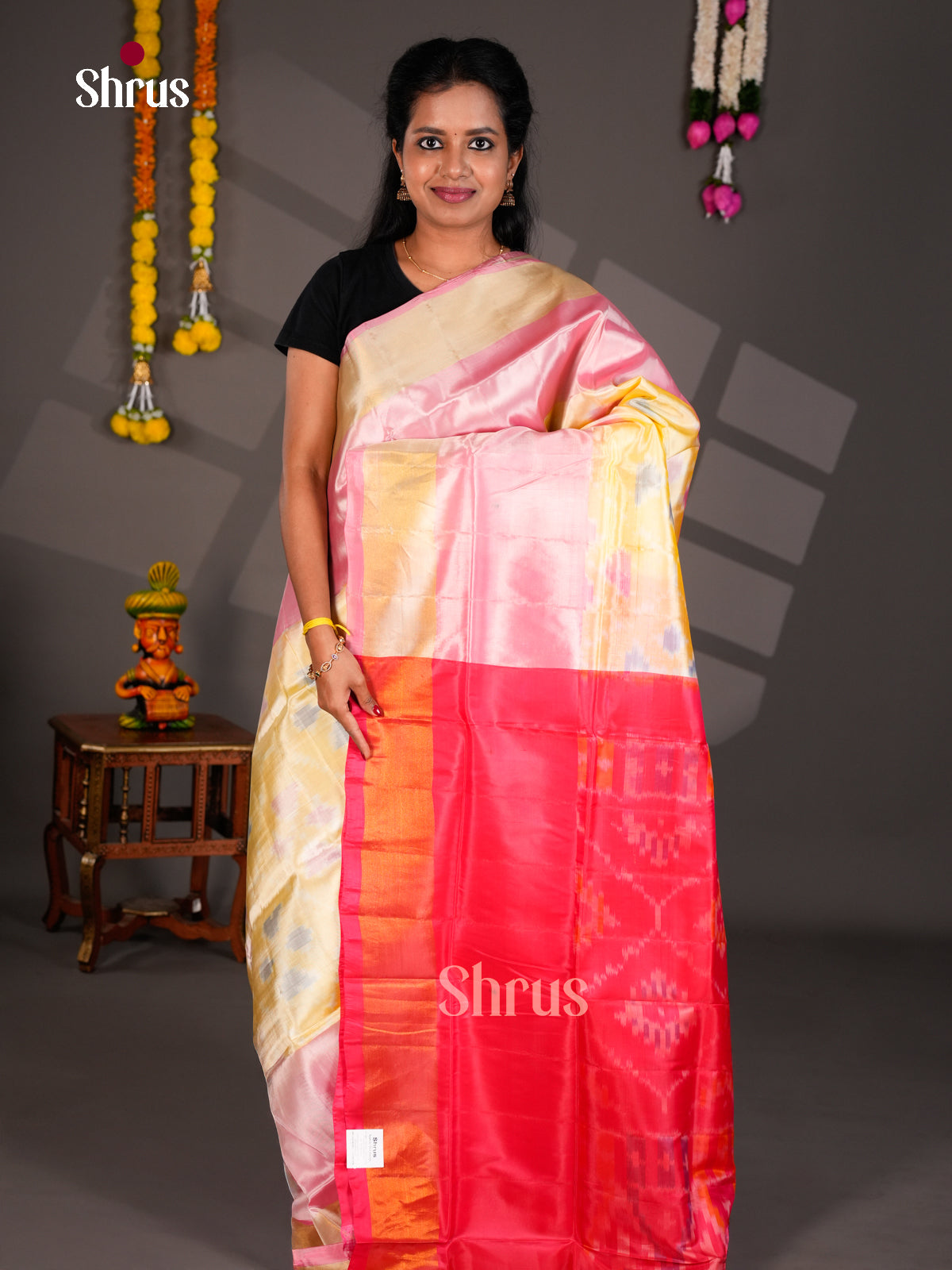 Semi uppada Saree - EBS25200 - Shop on Shrus.com
