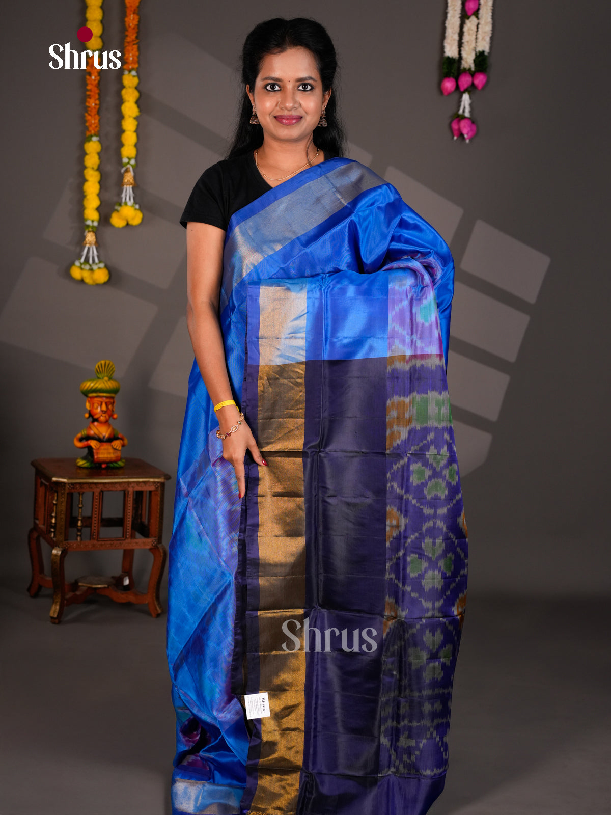 Semi uppada Saree - EBS25201 - Shop on Shrus.com