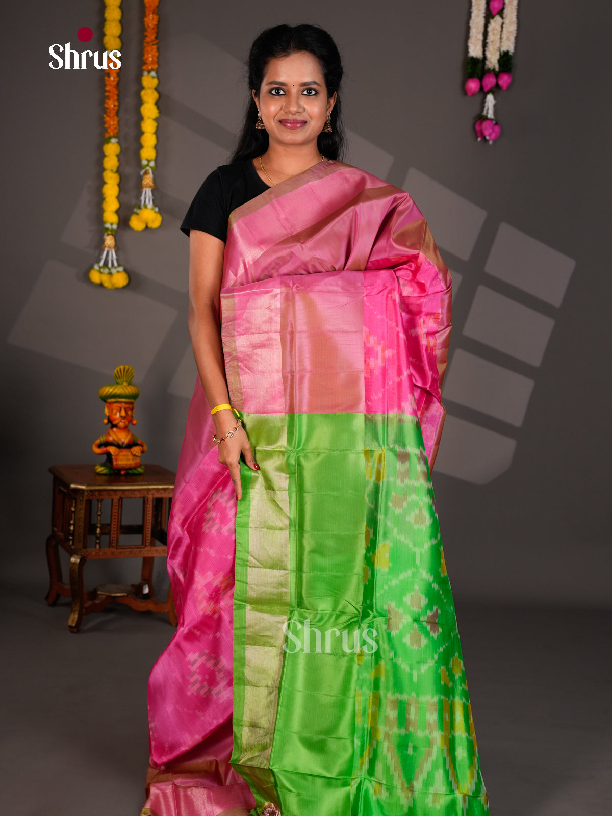 Semi uppada Saree - EBS25218 - Shop on Shrus.com