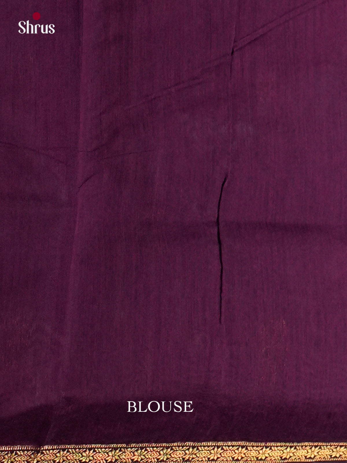 Green & Violet - EBS26082 - Semi Maheshwari Saree - Shop on Shrus.com