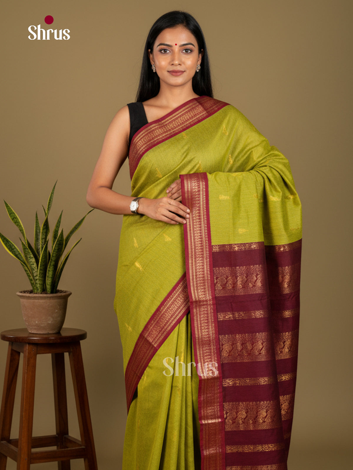 EBS26098 - Kalyani Cotton Saree - Shop on Shrus.com