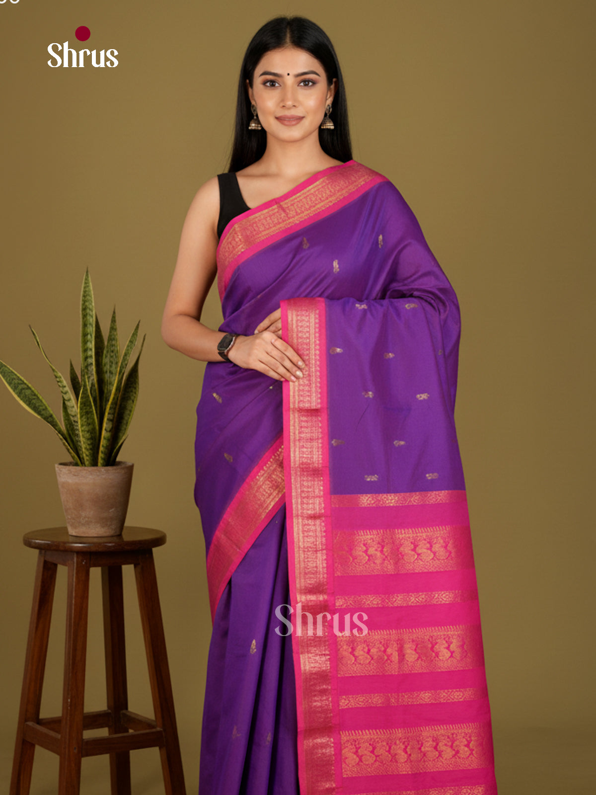EBS26099 - Kalyani Cotton Saree - Shop on Shrus.com