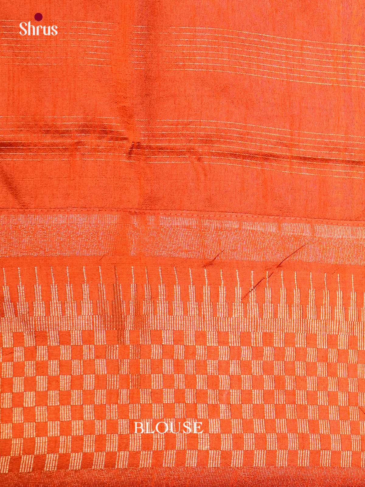 EBS26179 - Semi Rawsilk Saree - Shop on Shrus.com